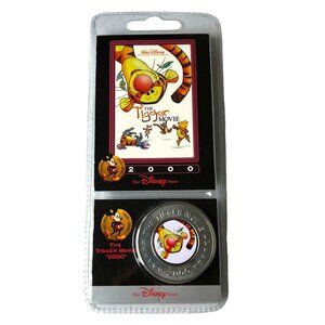 Disney Store The Tigger Movie #30 Decades Coin 2000 New Sealed Collectible